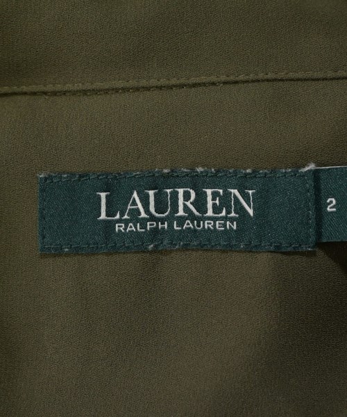 LAUREN Ralph Lauren（ローレンラルフローレン）ワンピース カーキ サイズ:2(M位) レディース/2200646895086