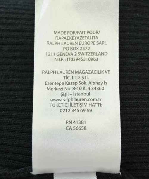 LAUREN Ralph Lauren（ローレンラルフローレン）カーディガン 黒 サイズ:L レディース/2200701623067