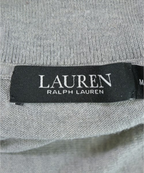 LAUREN Ralph Lauren（ローレンラルフローレン）ニット・セーター グレー サイズ:M レディース/2200698012172