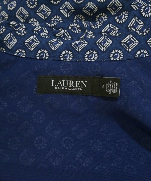 LAUREN Ralph Lauren（ローレンラルフローレン）ワンピース 青 サイズ:4(M位) レディース/2200702824104
