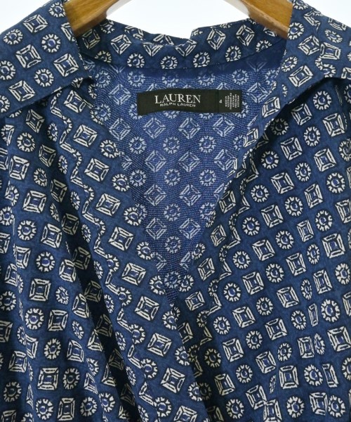 LAUREN Ralph Lauren（ローレンラルフローレン）ワンピース 青 サイズ:4(M位) レディース/2200702824104