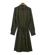 LAUREN Ralph Lauren（ローレンラルフローレン）シャツワンピース 黒 サイズ:8(L位) レディース/2200702824111