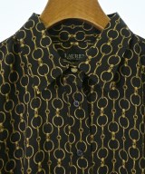 LAUREN Ralph Lauren（ローレンラルフローレン）シャツワンピース 黒 サイズ:8(L位) レディース/2200702824111