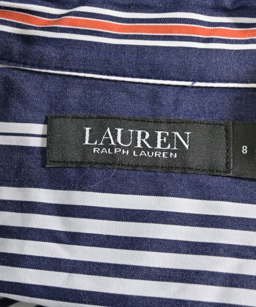 LAUREN Ralph Lauren（ローレンラルフローレン）シャツワンピース 紺 サイズ:8(M位) レディース/2200702824142