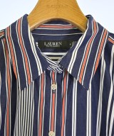 LAUREN Ralph Lauren（ローレンラルフローレン）シャツワンピース 紺 サイズ:8(M位) レディース/2200702824142