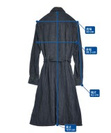 LAUREN Ralph Lauren（ローレンラルフローレン）シャツワンピース 紺 サイズ:8(M位) レディース/2200702824159