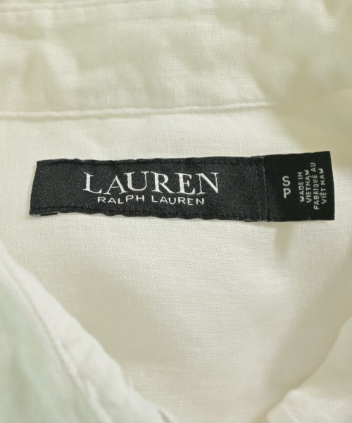 LAUREN Ralph Lauren（ローレンラルフローレン）カジュアルシャツ 白 サイズ:S レディース/2200707600048