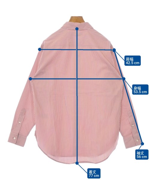 LAUREN Ralph Lauren（ローレンラルフローレン）カジュアルシャツ 赤 サイズ:M レディース/2200662496090