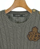 LAUREN Ralph Lauren（ローレンラルフローレン）ニット・セーター グレー サイズ:S レディース/2200665640322
