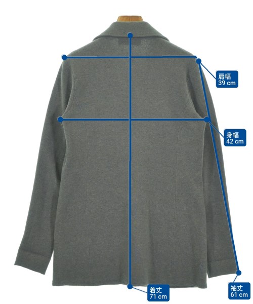 LAUREN Ralph Lauren（ローレンラルフローレン）ジャケット グレー サイズ:M レディース/2200664859077