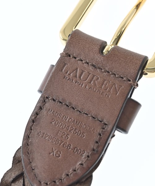 LAUREN Ralph Lauren（ローレンラルフローレン）ベルト 茶 サイズ:- メンズ/2200669381108