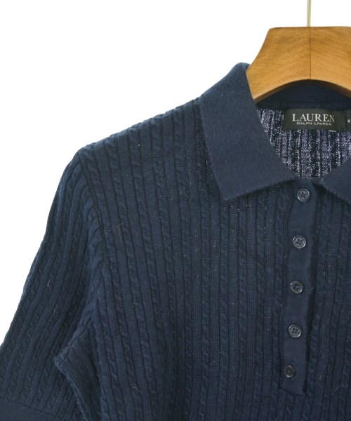 LAUREN Ralph Lauren（ローレンラルフローレン）ニット・セーター 紺 サイズ:M レディース/2200666352064