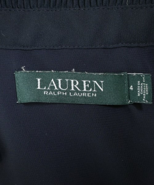 LAUREN Ralph Lauren（ローレンラルフローレン）ワンピース 紺 サイズ:4(XL位) レディース/2200666352088