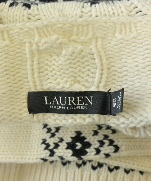 LAUREN Ralph Lauren（ローレンラルフローレン）ニット・セーター 白 サイズ:XS レディース/2200725806040