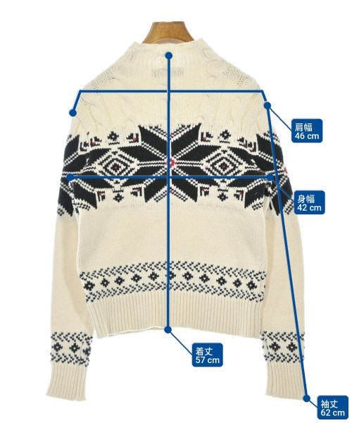 LAUREN Ralph Lauren（ローレンラルフローレン）ニット・セーター 白 サイズ:XS レディース/2200725806040