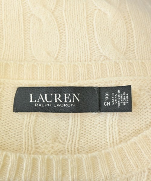 LAUREN Ralph Lauren（ローレンラルフローレン）ニット・セーター 白 サイズ:SP レディース/2200726421020