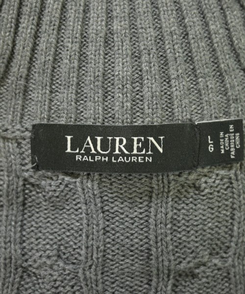 LAUREN Ralph Lauren（ローレンラルフローレン）ニット・セーター グレー サイズ:L レディース/2200731850129
