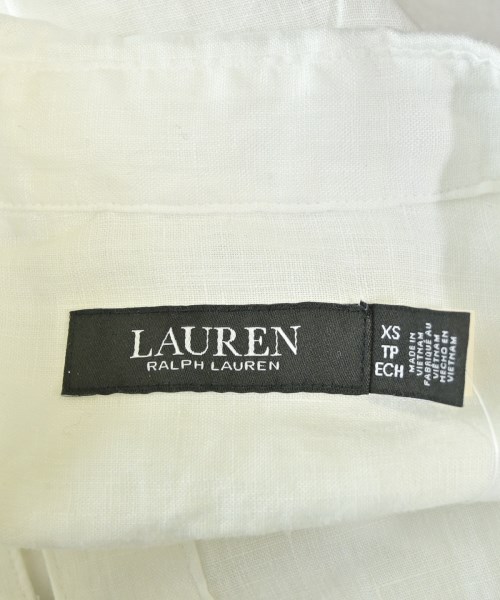 LAUREN Ralph Lauren（ローレンラルフローレン）カジュアルシャツ 白 サイズ:XS レディース/2200730322023