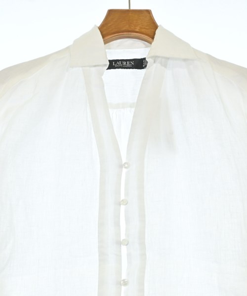 LAUREN Ralph Lauren（ローレンラルフローレン）カジュアルシャツ 白 サイズ:XS レディース/2200730322023