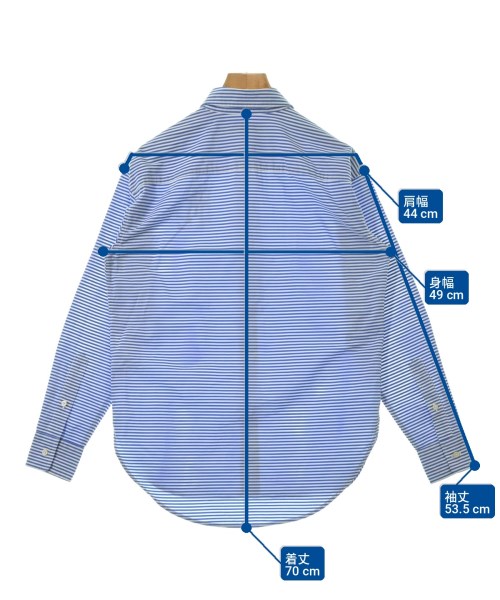 LAUREN Ralph Lauren（ローレンラルフローレン）カジュアルシャツ 青 サイズ:XS レディース/2200725698010
