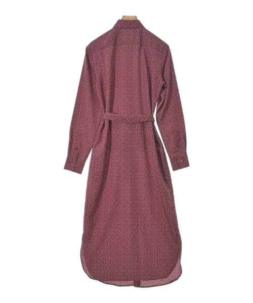 LAUREN Ralph Lauren（ローレンラルフローレン）シャツワンピース 赤 サイズ:F レディース/2200728477049