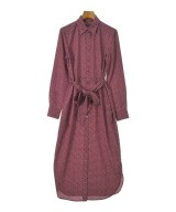 LAUREN Ralph Lauren（ローレンラルフローレン）シャツワンピース 赤 サイズ:F レディース/2200728477049