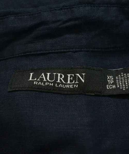 LAUREN Ralph Lauren（ローレンラルフローレン）カジュアルシャツ 紺 サイズ:XS レディース/2200719831102