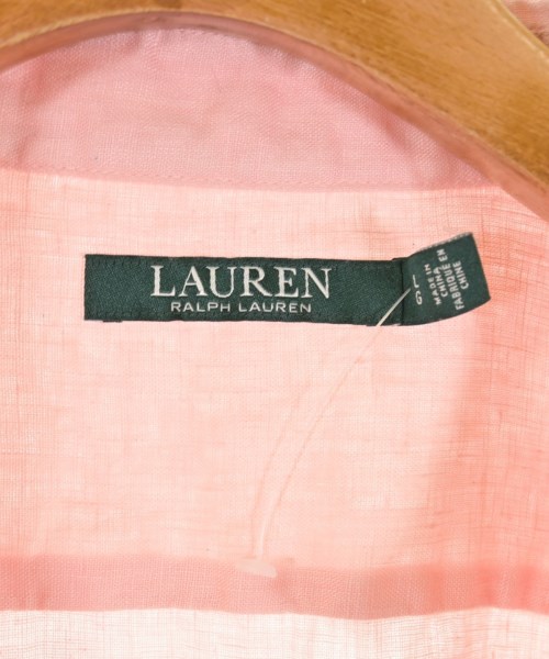 LAUREN Ralph Lauren（ローレンラルフローレン）カジュアルシャツ ピンク サイズ:170(XL位) レディース/2200720514025