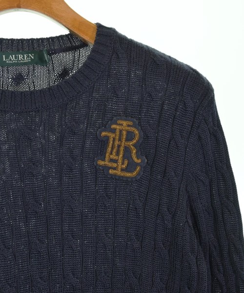 LAUREN Ralph Lauren（ローレンラルフローレン）ニット・セーター 紺 サイズ:M レディース/2200717226078