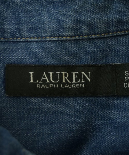LAUREN Ralph Lauren（ローレンラルフローレン）カジュアルシャツ 青 サイズ:S レディース/2200721241098