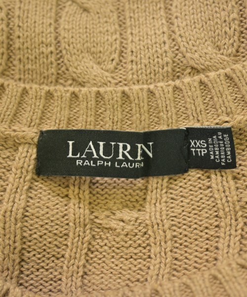 LAUREN Ralph Lauren（ローレンラルフローレン）ニット・セーター 茶 サイズ:XXS レディース/2200726072055