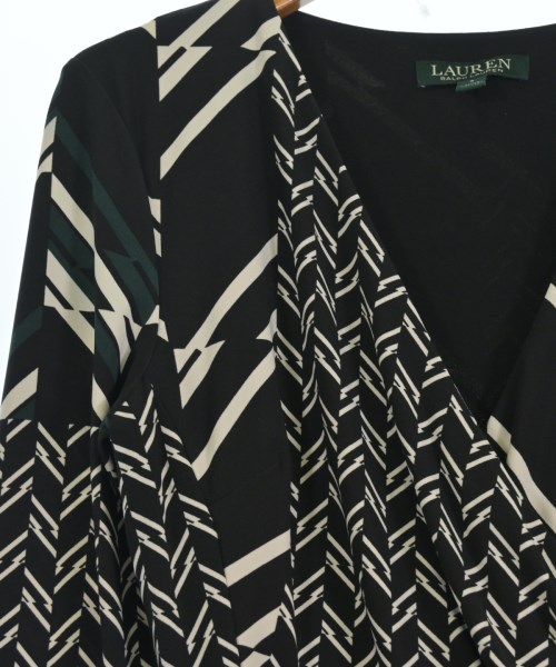 LAUREN Ralph Lauren（ローレンラルフローレン）ワンピース 黒 サイズ:4(XL位) レディース/2200722798195