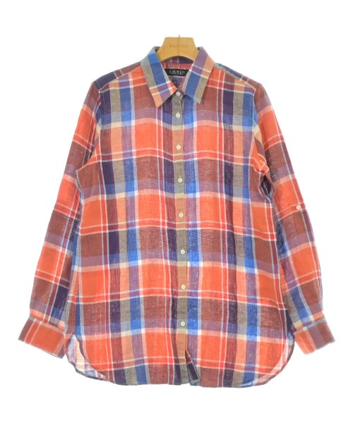 LAUREN Ralph Lauren(ローレンラルフローレン)カジュアルシャツ オレンジ サイズ:M/2200682030014