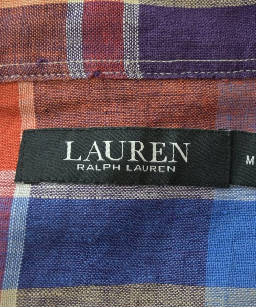 LAUREN Ralph Lauren（ローレンラルフローレン）カジュアルシャツ オレンジ サイズ:M レディース/2200682030014