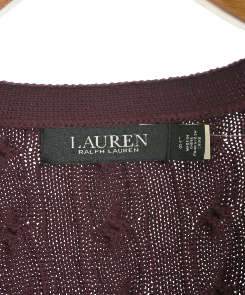 LAUREN Ralph Lauren（ローレンラルフローレン）カーディガン 赤 サイズ:L レディース/2200679078043