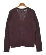 LAUREN Ralph Lauren（ローレンラルフローレン）カーディガン 赤 サイズ:L レディース/2200679078043