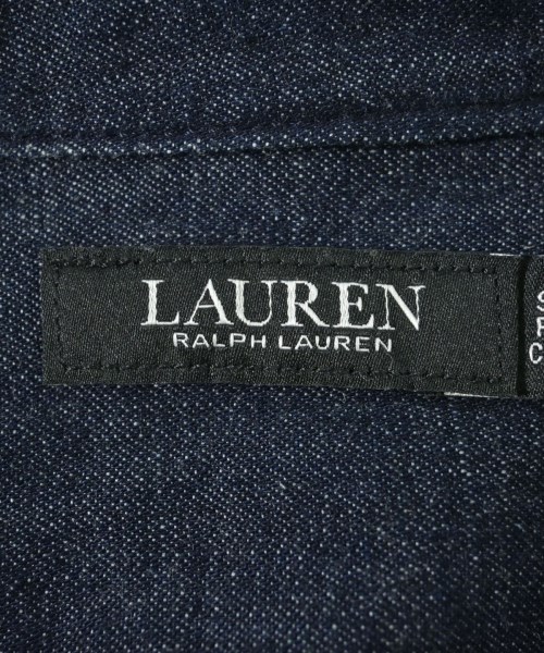 LAUREN Ralph Lauren（ローレンラルフローレン）カジュアルシャツ 紺 サイズ:S レディース/2200683804010