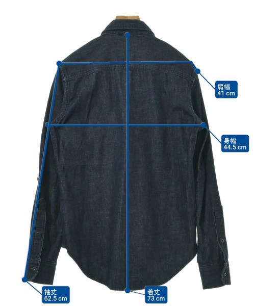 LAUREN Ralph Lauren（ローレンラルフローレン）カジュアルシャツ 紺 サイズ:S レディース/2200683804010