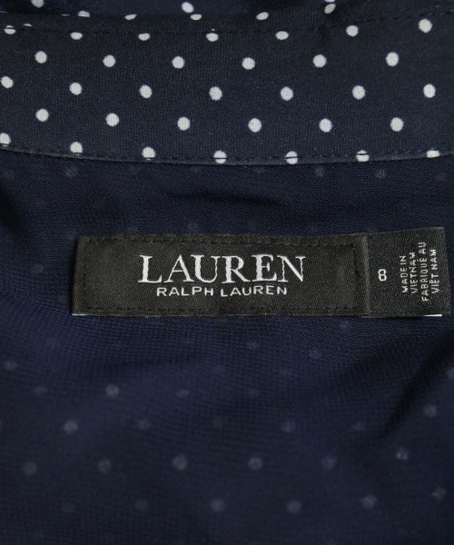 LAUREN Ralph Lauren（ローレンラルフローレン）ワンピース 紺 サイズ:8(L位) レディース/2200684766065