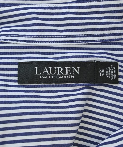 LAUREN Ralph Lauren（ローレンラルフローレン）カジュアルシャツ 青 サイズ:XS レディース/2200682263023