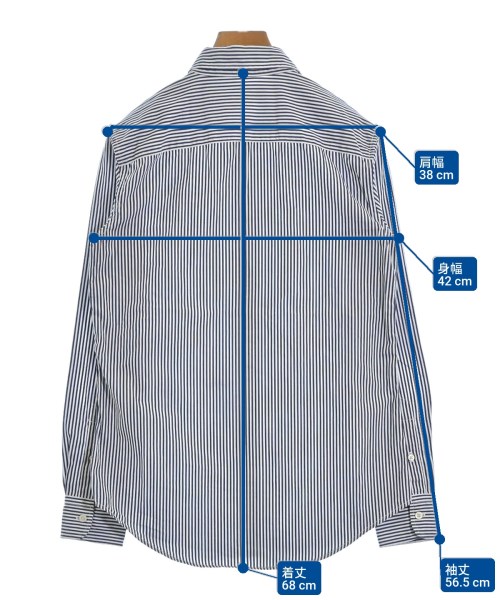 LAUREN Ralph Lauren（ローレンラルフローレン）カジュアルシャツ 青 サイズ:XS レディース/2200682263023