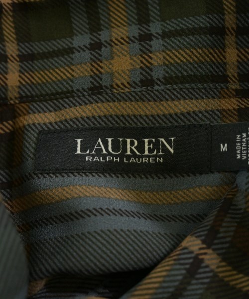 LAUREN Ralph Lauren（ローレンラルフローレン）ブラウス 青 サイズ:M レディース/2200680215093