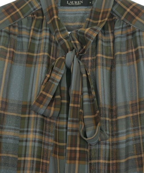 LAUREN Ralph Lauren（ローレンラルフローレン）ブラウス 青 サイズ:M レディース/2200680215093
