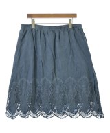 LAUREN Ralph Lauren（ローレンラルフローレン）ひざ丈スカート 青 サイズ:L レディース/2200689466021