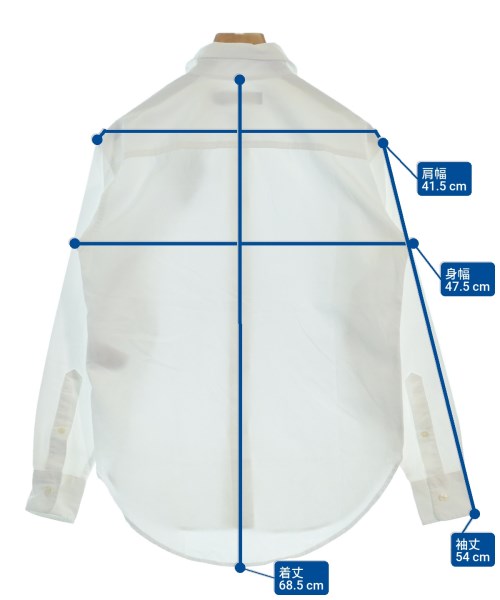 LAUREN Ralph Lauren（ローレンラルフローレン）カジュアルシャツ 白 サイズ:XXS レディース/2200686376040