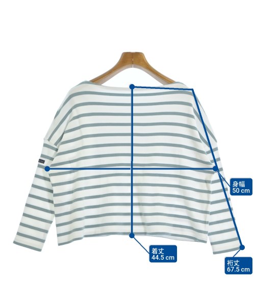 Armor lux（アルモーリュックス）Tシャツ・カットソー 青 サイズ:32(XXS位) レディース/2200696083044