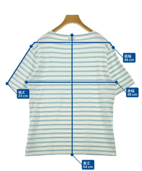 Armor lux（アルモーリュックス）Tシャツ・カットソー 白 サイズ:4(XL位) レディース/2200637087131