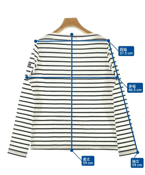 Armor lux（アルモーリュックス）Tシャツ・カットソー 白 サイズ:1(S位) レディース/2200679237082