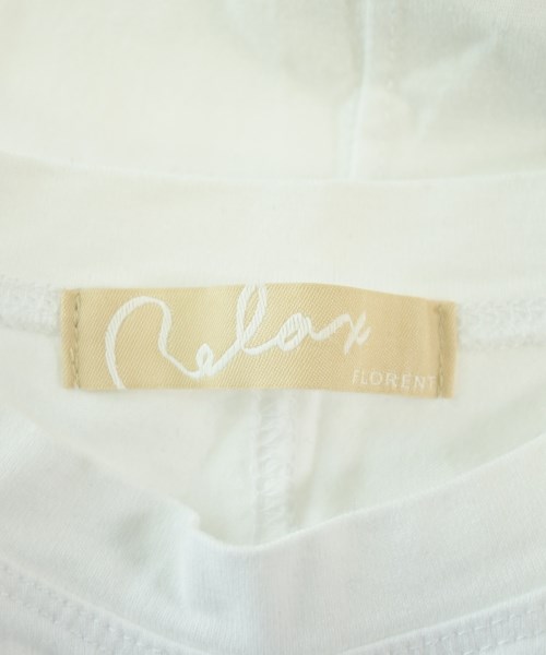 FLORENT relax（フローレントリラックス）Tシャツ・カットソー 白 サイズ:00(XS位) レディース/2200681178021