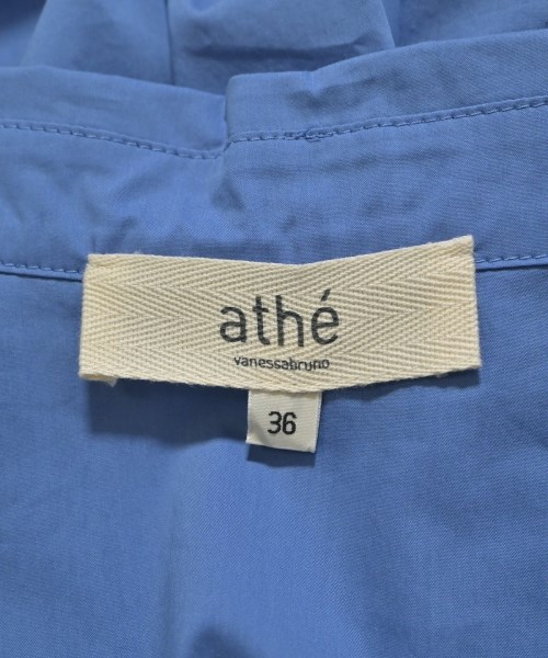 athe vanessabruno（アテバネッサブリューノ）ブラウス 青 サイズ:36(S位) レディース/2200650479043